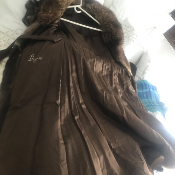 Full length Rabbit coat - Picture 5 of 5